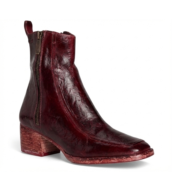 BEDSTU Shoes - NEW BEDSTU women's bitsy ankle boot in cherry